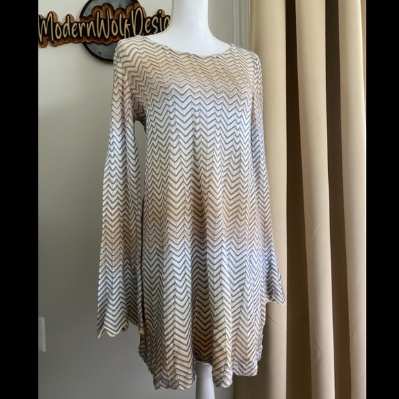 Free People - Long Sleeve Dress - M - Picture 1 of 5